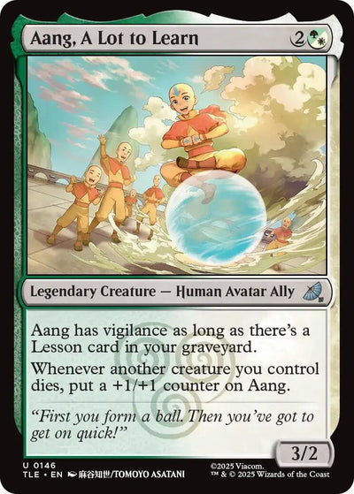 Aang, A Lot to Learn (146) (TLE)