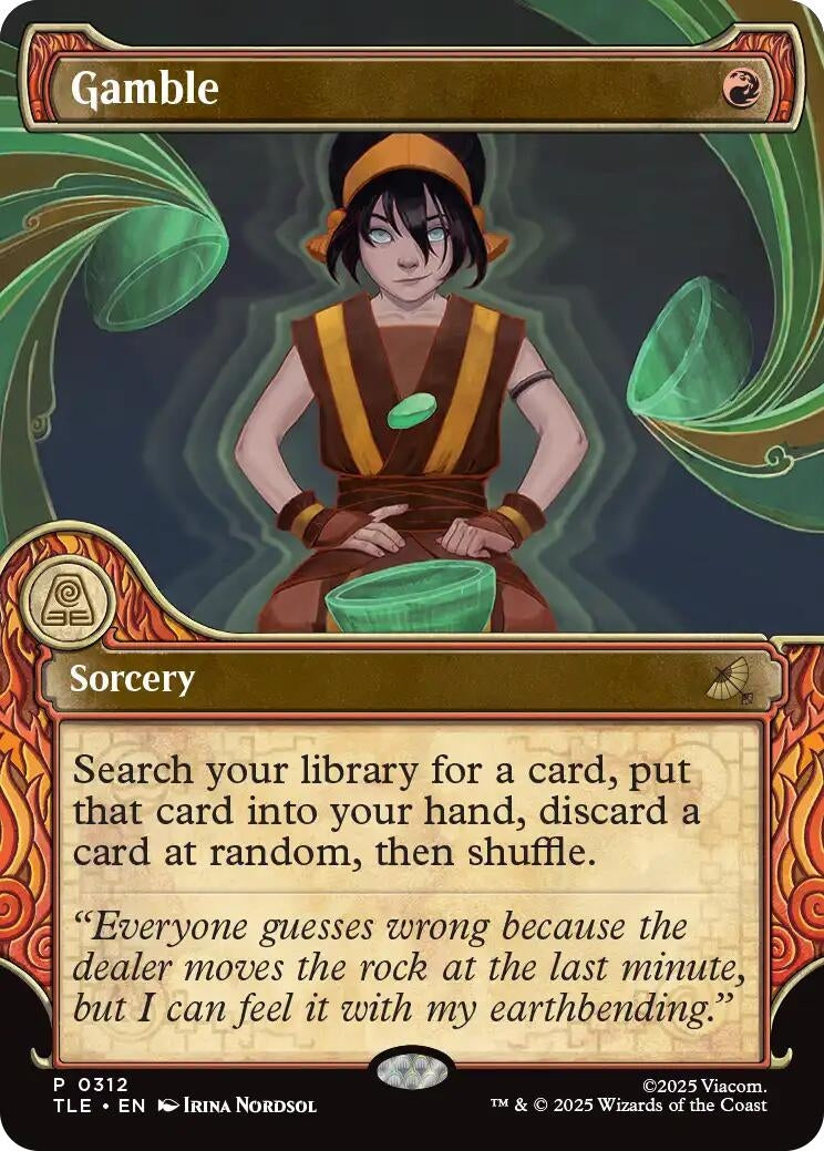 Image for Gamble (Showcase) (312) (TLE) - Magic: The Gathering