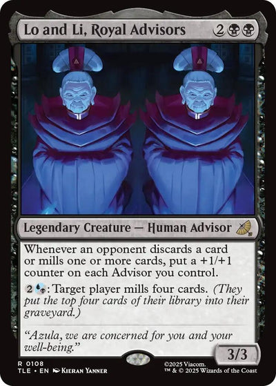 Lo and Li, Royal Advisors (108) (TLE)