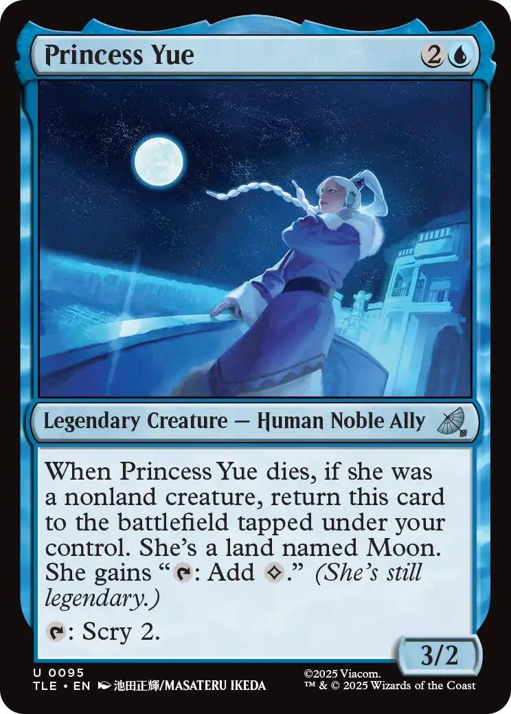 Image for Princess Yue (95) (TLE) - Magic: The Gathering