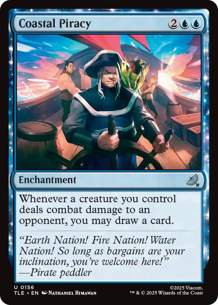 Image for Coastal Piracy (156) (TLE) - Magic: The Gathering