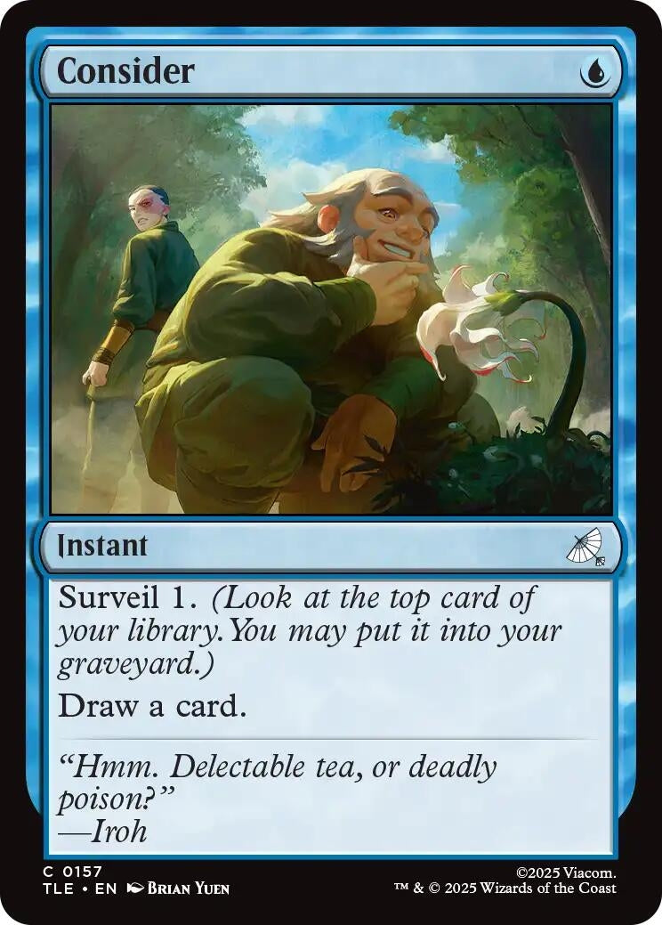 Image for Consider (157) (TLE) - Magic: The Gathering