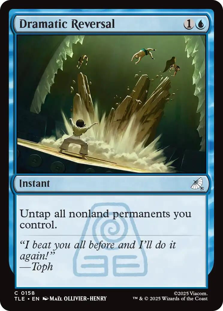 Image for Dramatic Reversal (158) (TLE) - Magic: The Gathering