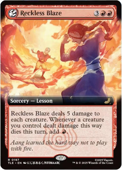 Reckless Blaze (Extended Art) (197) (TLE)