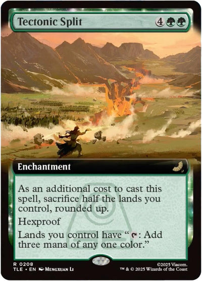 Tectonic Split (Extended Art) (208) (TLE)