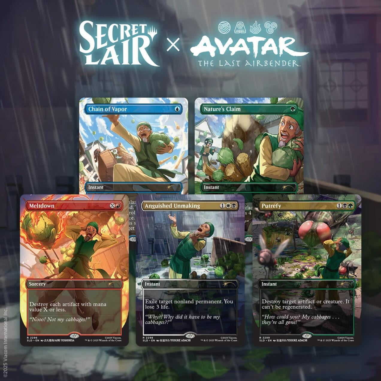 Image for Secret Lair x Avatar: The Last Airbender: My Cabbages! - Non-Foil Edition - Magic: The Gathering