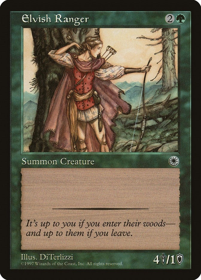 Image for Elvish Ranger (POR) - Magic: The Gathering