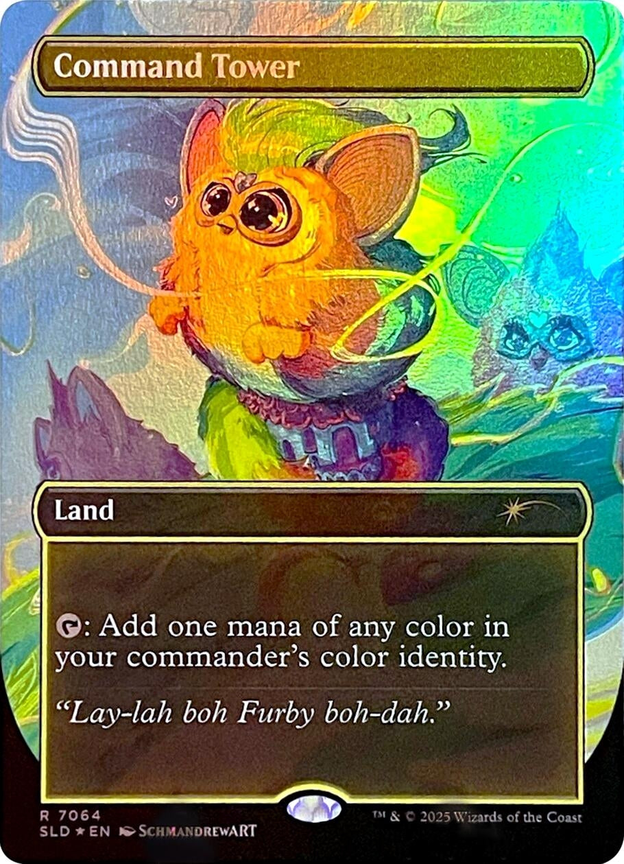 Image for Command Tower (7064) (Rainbow Foil) (7064) (SLD) - Magic: The Gathering