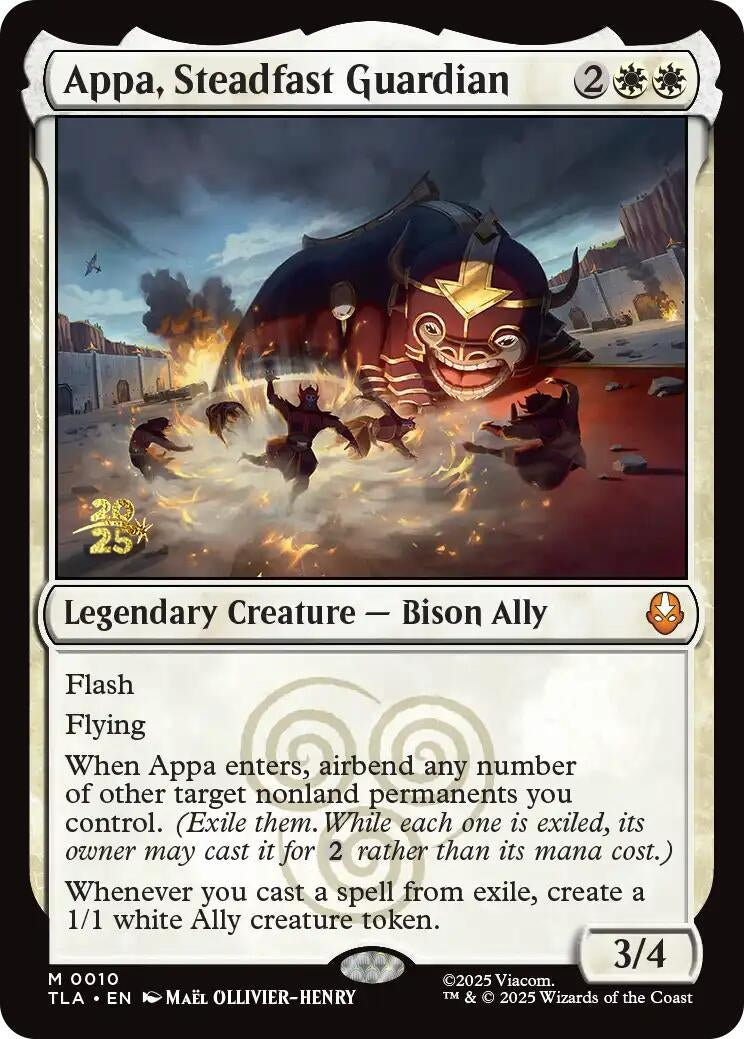 Image for Appa, Steadfast Guardian (10) (PRE) - Magic: The Gathering