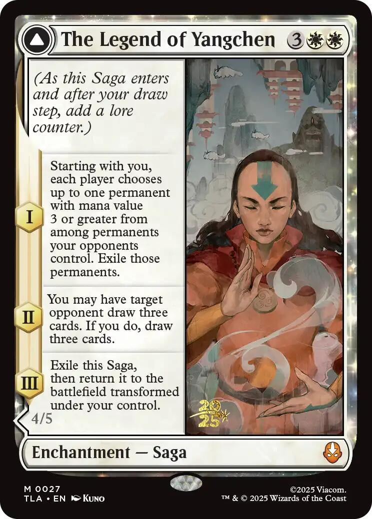 Image for The Legend of Yangchen (27) (PRE) - Magic: The Gathering
