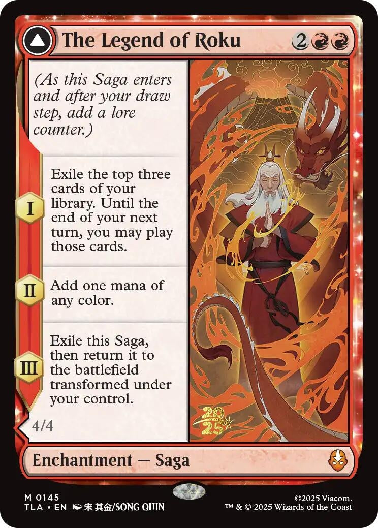 Image for The Legend of Roku (145) (PRE) - Magic: The Gathering