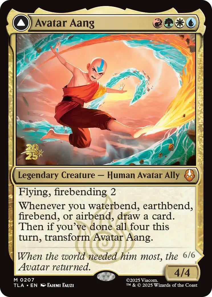 Image for Avatar Aang (207) (PRE) - Magic: The Gathering