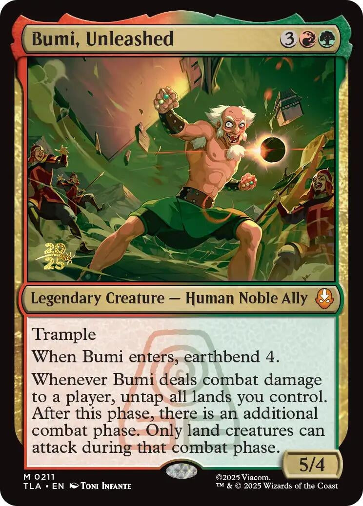 Image for Bumi, Unleashed (211) (PRE) - Magic: The Gathering