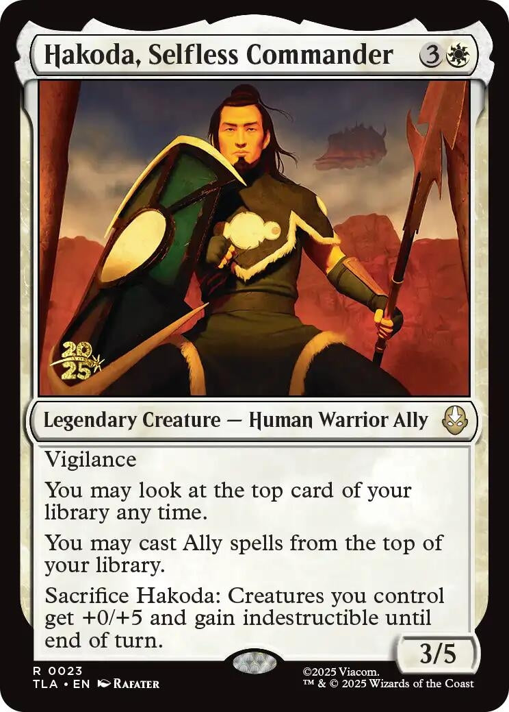 Image for Hakoda, Selfless Commander (23) (PRE) - Magic: The Gathering