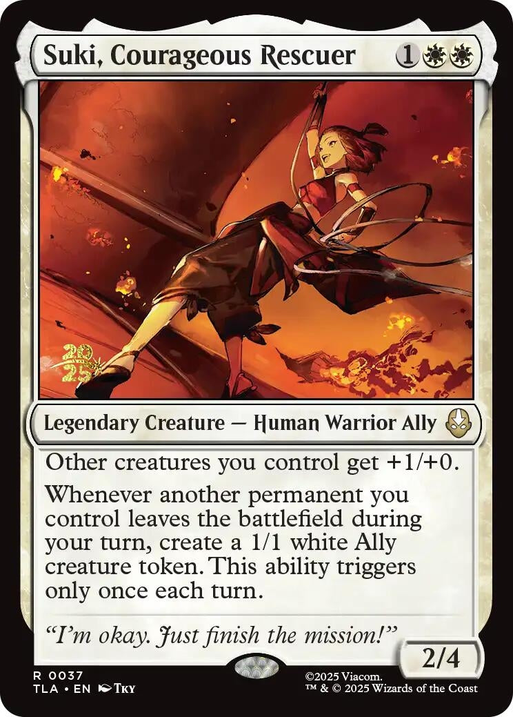 Image for Suki, Courageous Rescuer (37) (PRE) - Magic: The Gathering