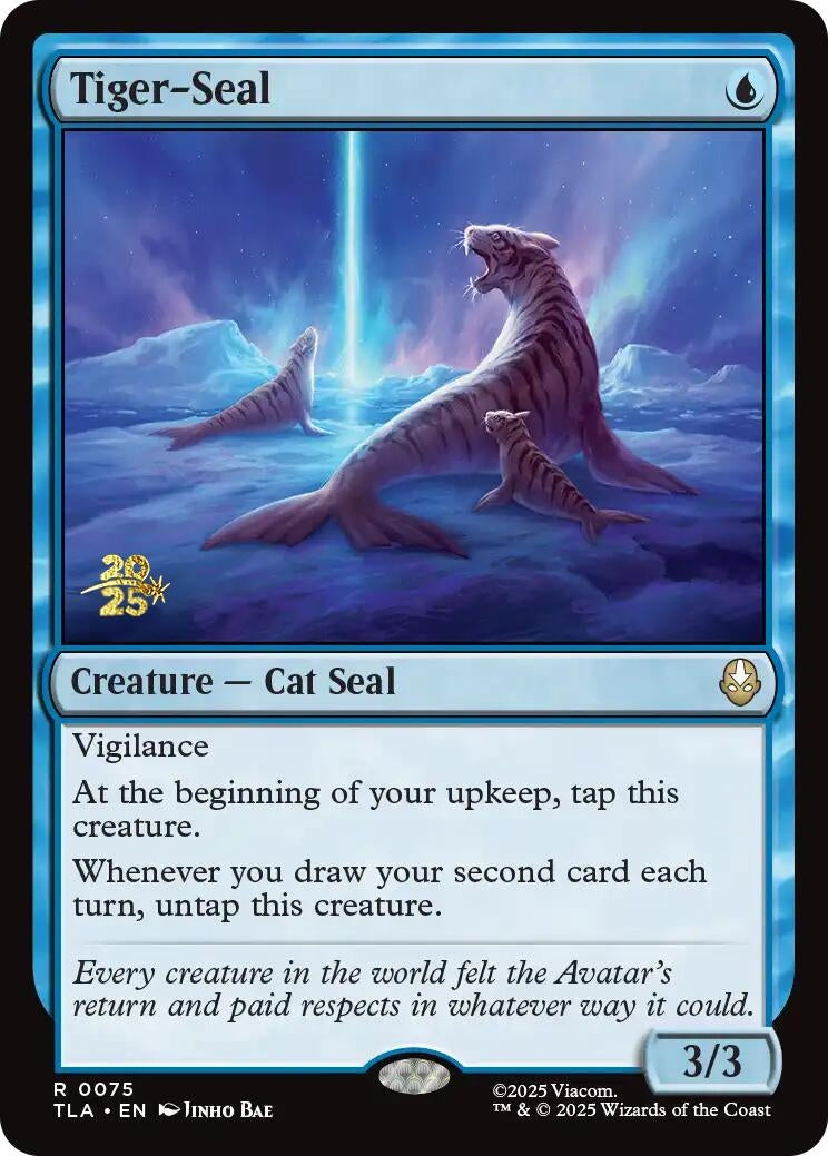 Image for Tiger-Seal (75) (PRE) - Magic: The Gathering