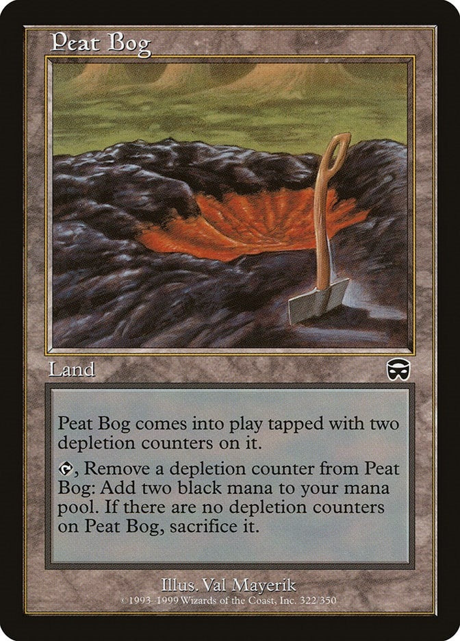 Image for Peat Bog (322) (MMQ) - Magic: The Gathering