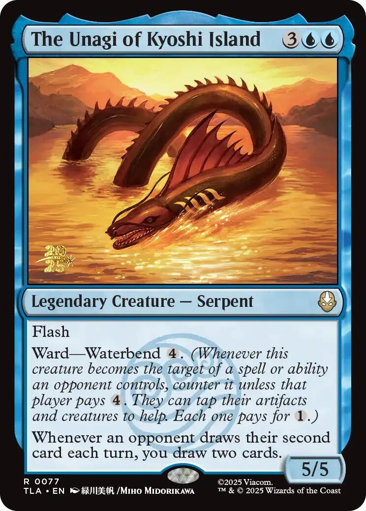 Image for The Unagi of Kyoshi Island (77) (PRE) - Magic: The Gathering