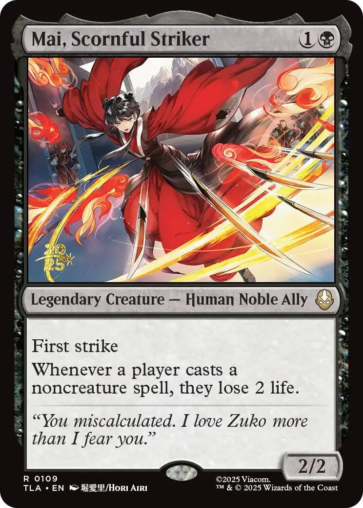 Image for Mai, Scornful Striker (109) (PRE) - Magic: The Gathering
