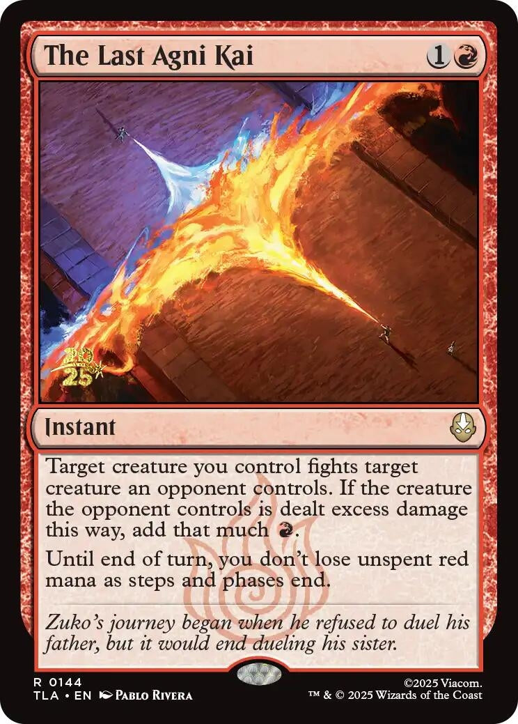 Image for The Last Agni Kai (144) (PRE) - Magic: The Gathering