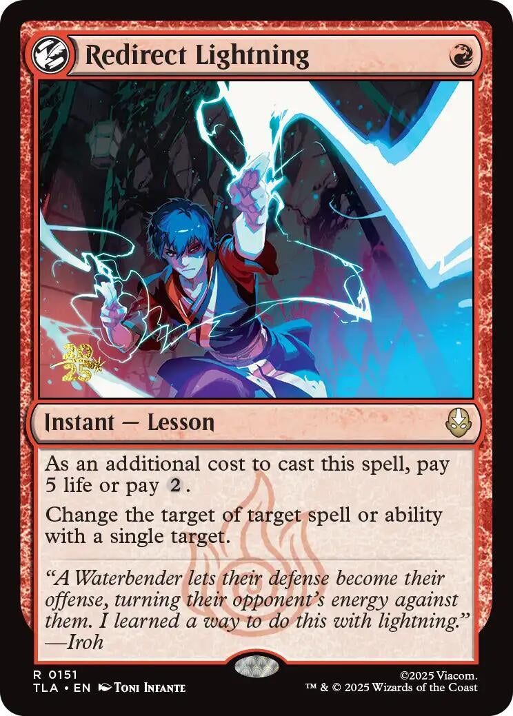 Image for Redirect Lightning (151) (PRE) - Magic: The Gathering