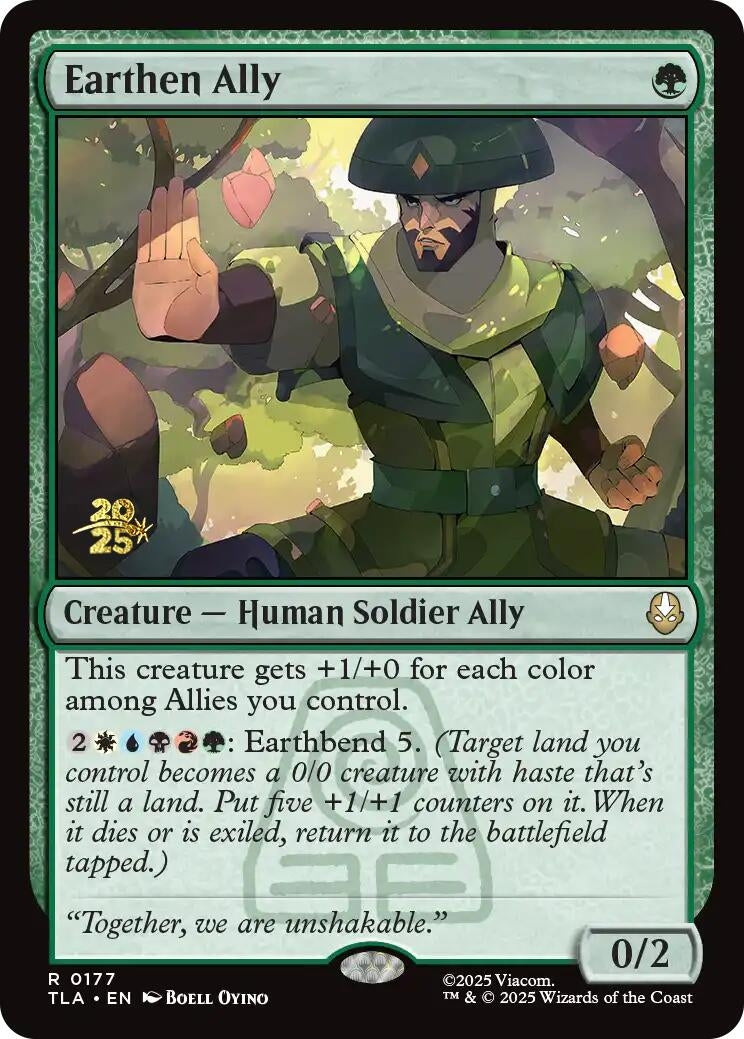 Image for Earthen Ally (177) (PRE) - Magic: The Gathering