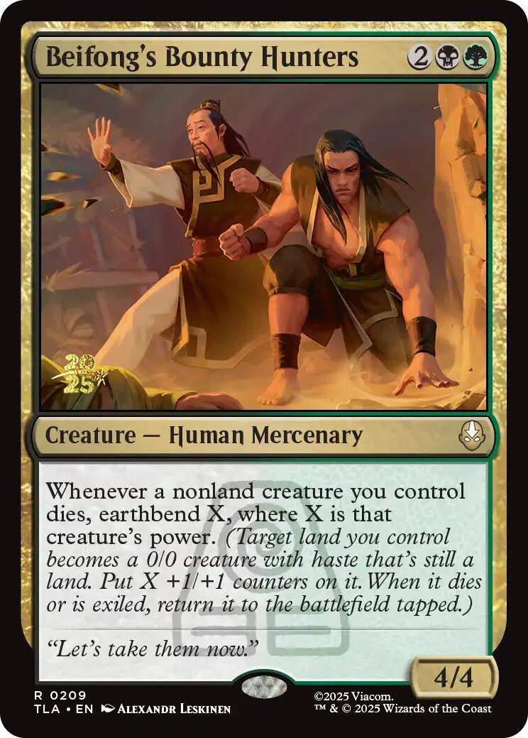 Image for Beifong's Bounty Hunters (209) (PRE) - Magic: The Gathering