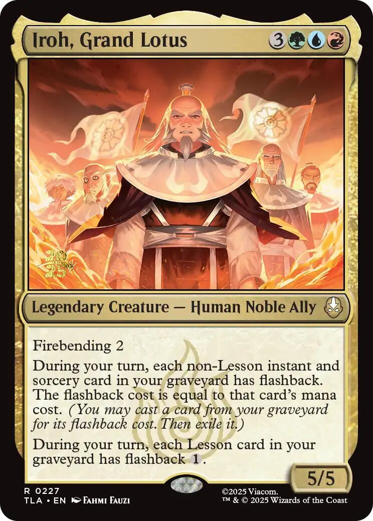 Image for Iroh, Grand Lotus (227) (PRE) - Magic: The Gathering