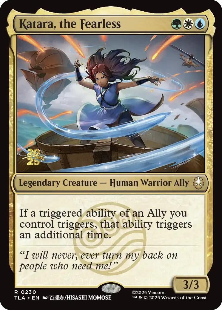 Image for Katara, the Fearless (230) (PRE) - Magic: The Gathering