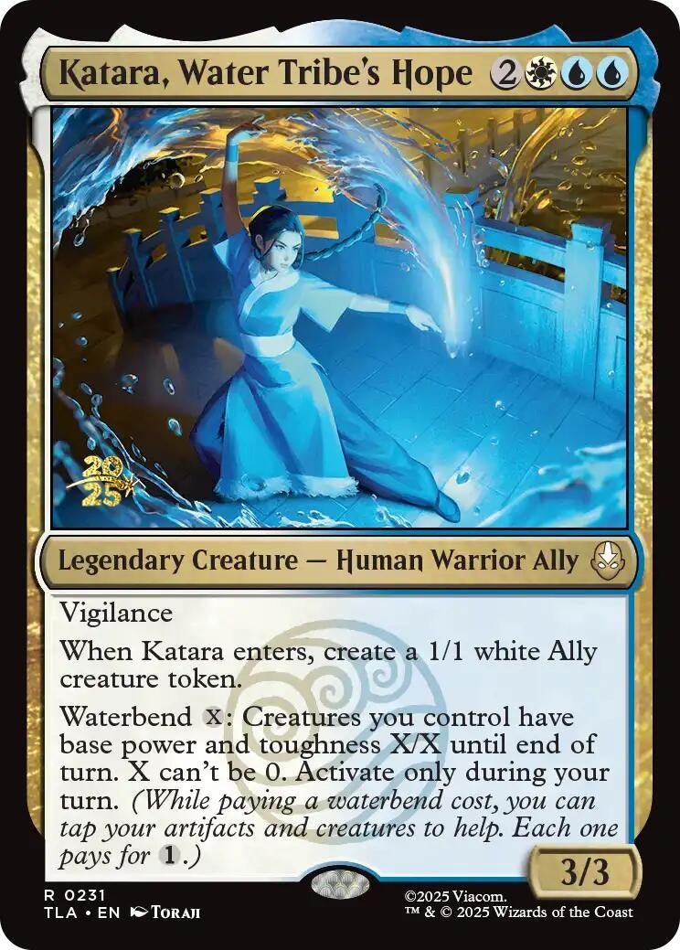 Image for Katara, Water Tribe's Hope (231) (PRE) - Magic: The Gathering