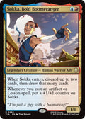 Image for Sokka, Bold Boomeranger (240) (PRE) - Magic: The Gathering