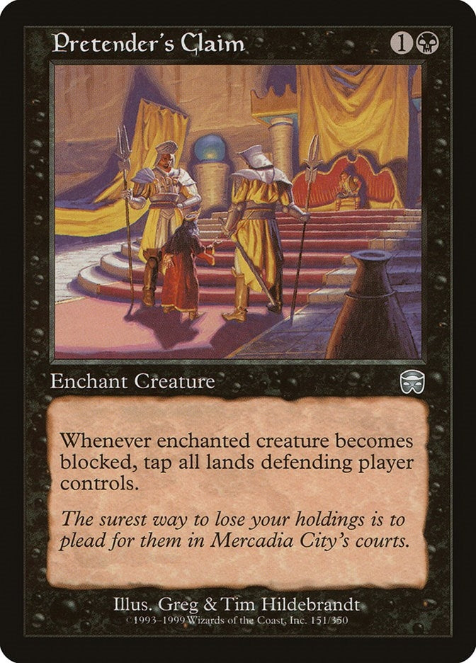 Image for Pretender's Claim (151) (MMQ) - Magic: The Gathering