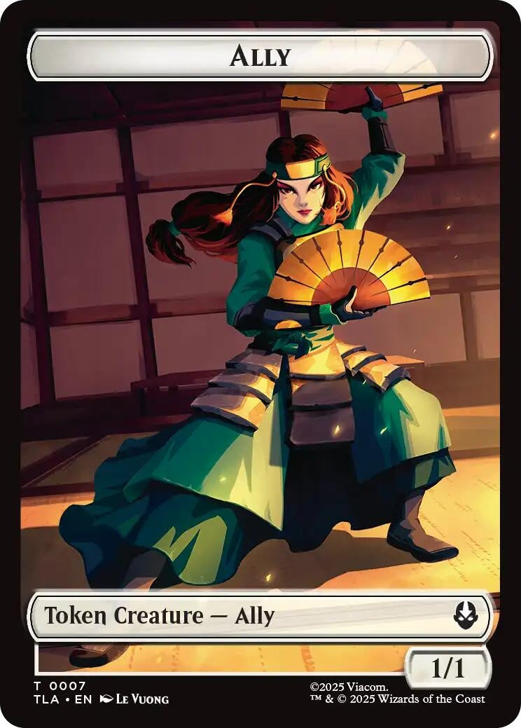 Image for Ally (0007) // Clue (0018) Double-Sided Token (7 // 18) (TLA) - Magic: The Gathering