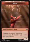 Image for Monk // Food (0021) Double-Sided Token (10 // 21) (TLA) - Magic: The Gathering