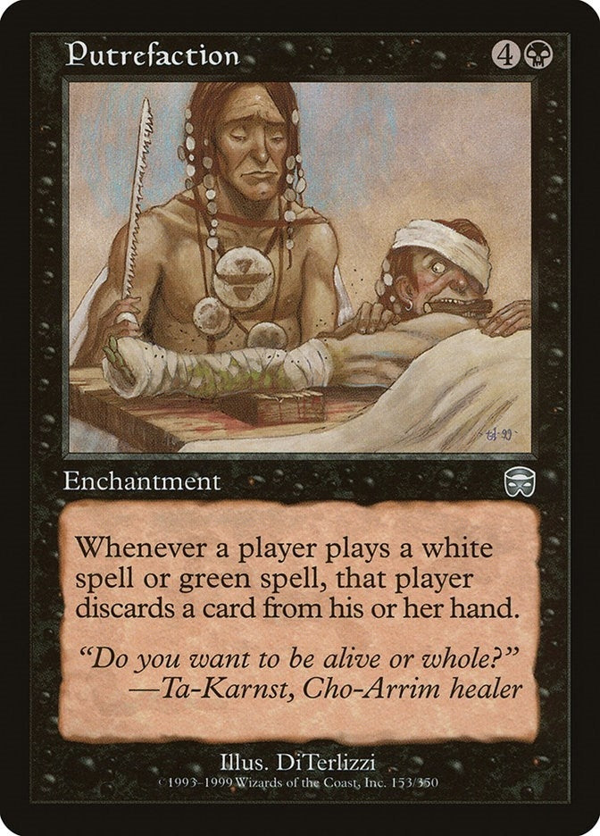 Image for Putrefaction (153) (MMQ) - Magic: The Gathering