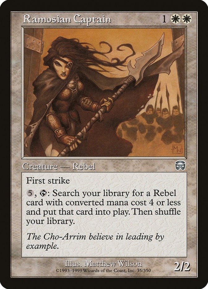 Image for Ramosian Captain (35) (MMQ) - Magic: The Gathering