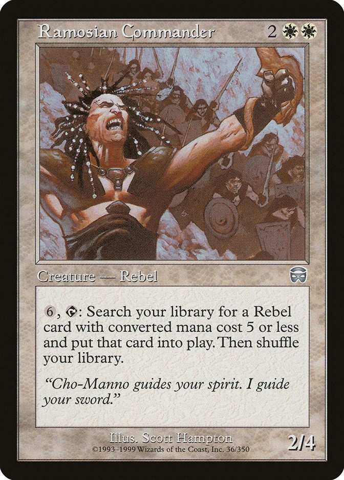 Image for Ramosian Commander (36) (MMQ) - Magic: The Gathering