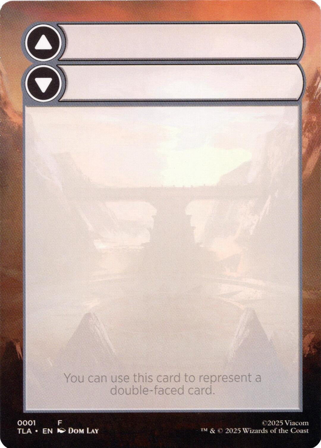 Image for Helper Card (1) (TLA) - Magic: The Gathering