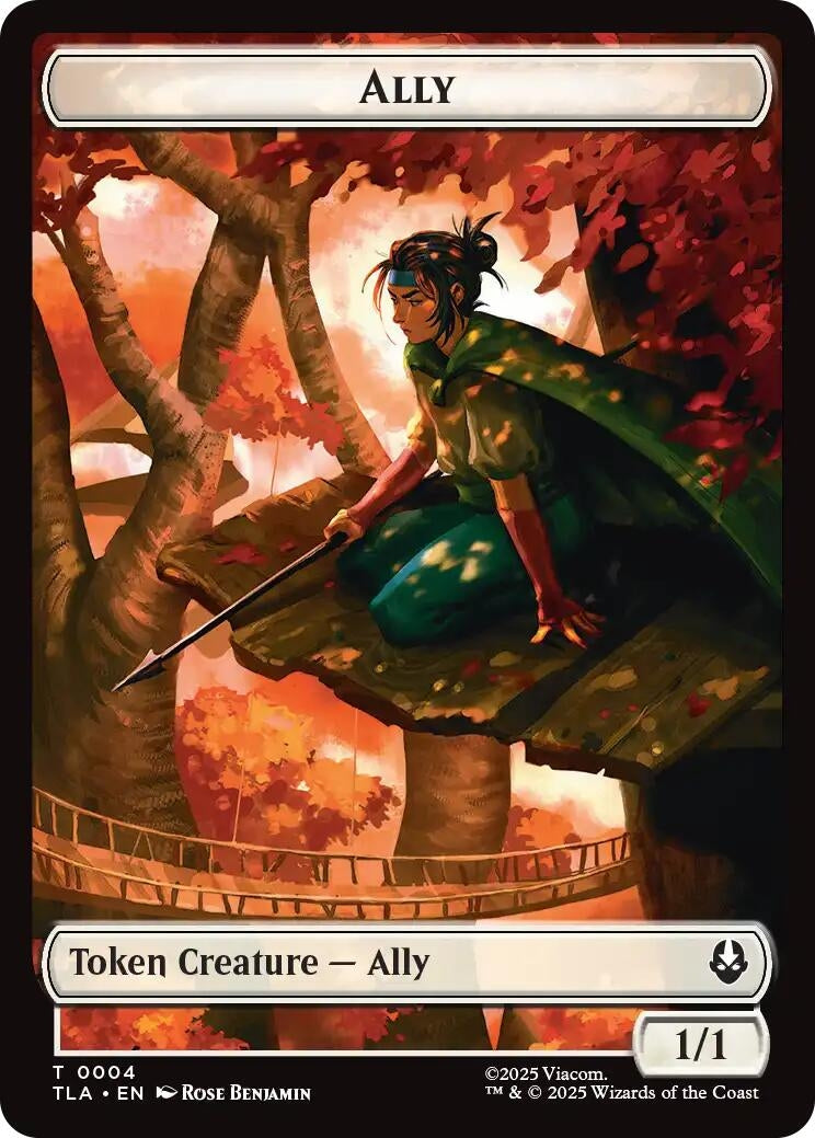 Image for Ally (0004) // Soldier (0011) Double-Sided Token (4 // 11) (TLA) - Magic: The Gathering