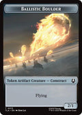 Image for Ballistic Boulder // Food (0019) Double-Sided Token (13 // 19) (TLA) - Magic: The Gathering