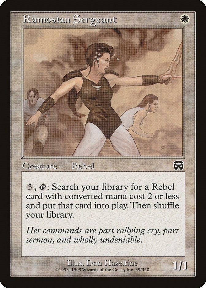 Image for Ramosian Sergeant (39) (MMQ) - Magic: The Gathering