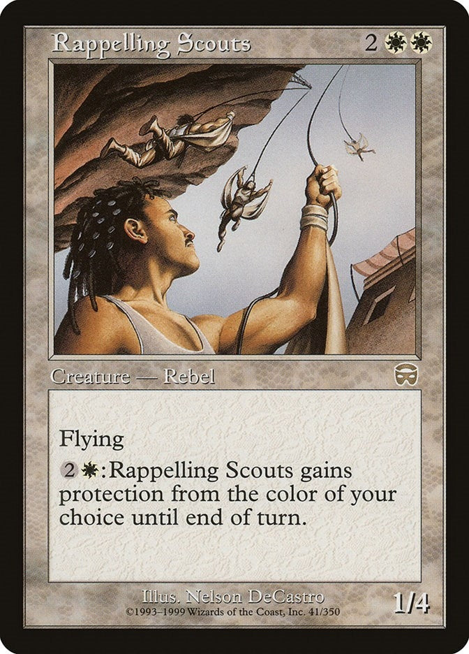 Image for Rappelling Scouts (41) (MMQ) - Magic: The Gathering