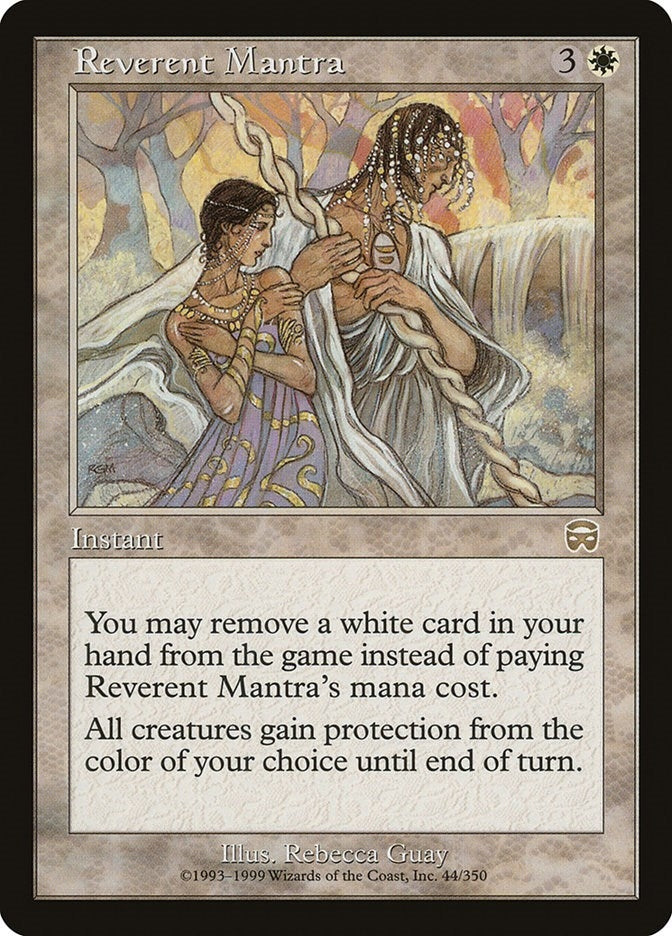 Image for Reverent Mantra (44) (MMQ) - Magic: The Gathering