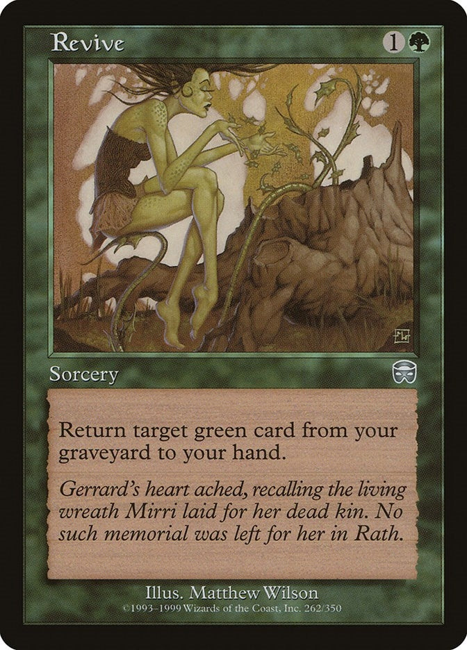 Image for Revive (262) (MMQ) - Magic: The Gathering