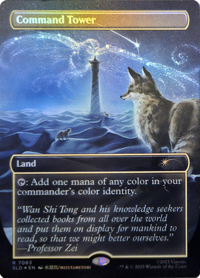 Command Tower (7063) (Rainbow Foil) (7063) (SLD)