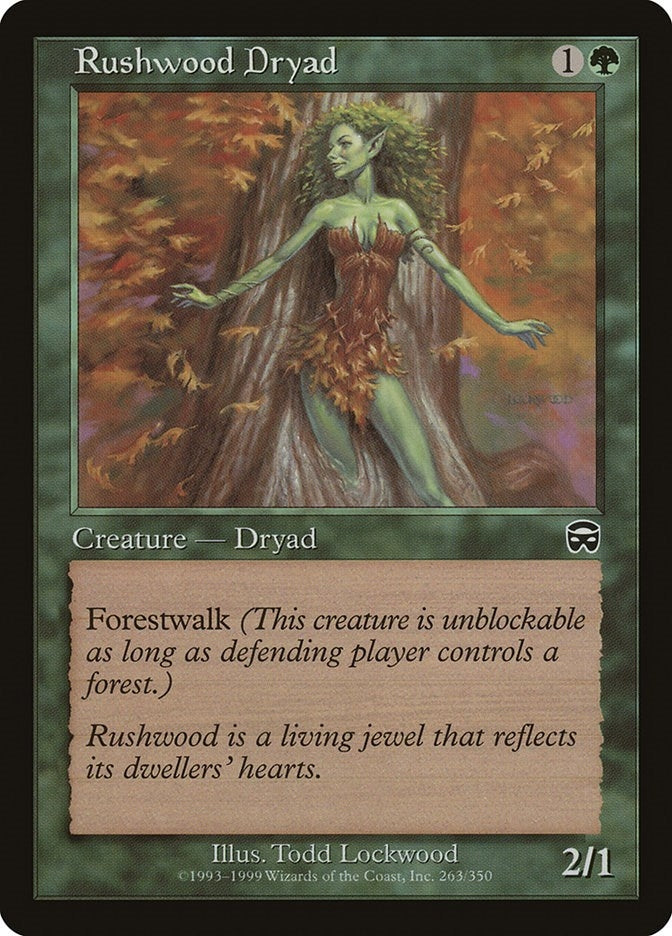 Image for Rushwood Dryad (263) (MMQ) - Magic: The Gathering