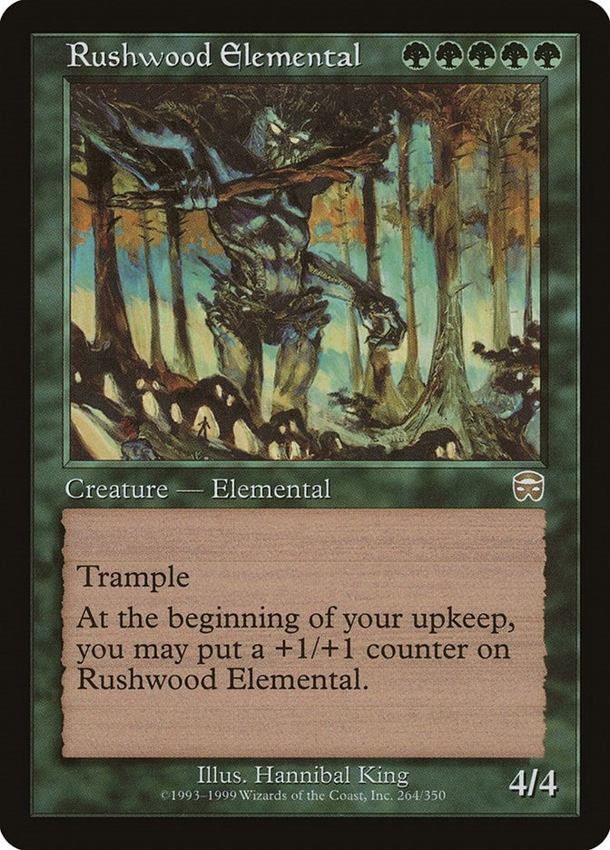 Image for Rushwood Elemental (264) (MMQ) - Magic: The Gathering