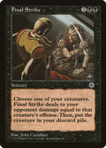 Image for Final Strike (POR) - Magic: The Gathering
