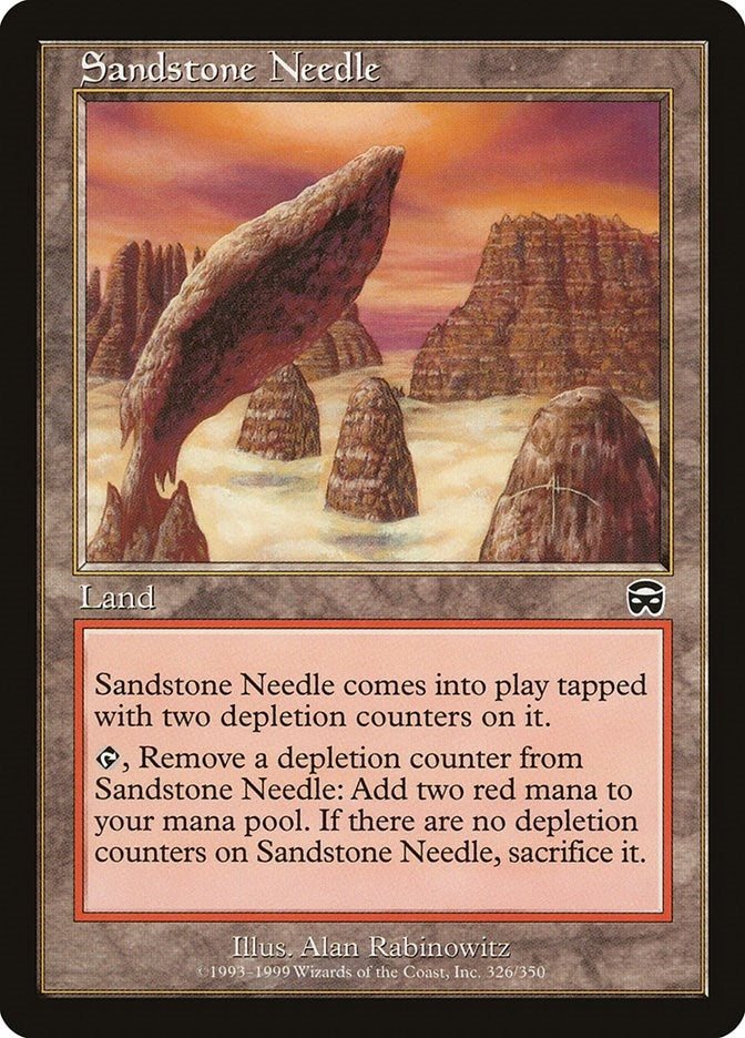 Image for Sandstone Needle (326) (MMQ) - Magic: The Gathering