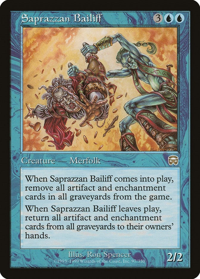 Image for Saprazzan Bailiff (97) (MMQ) - Magic: The Gathering